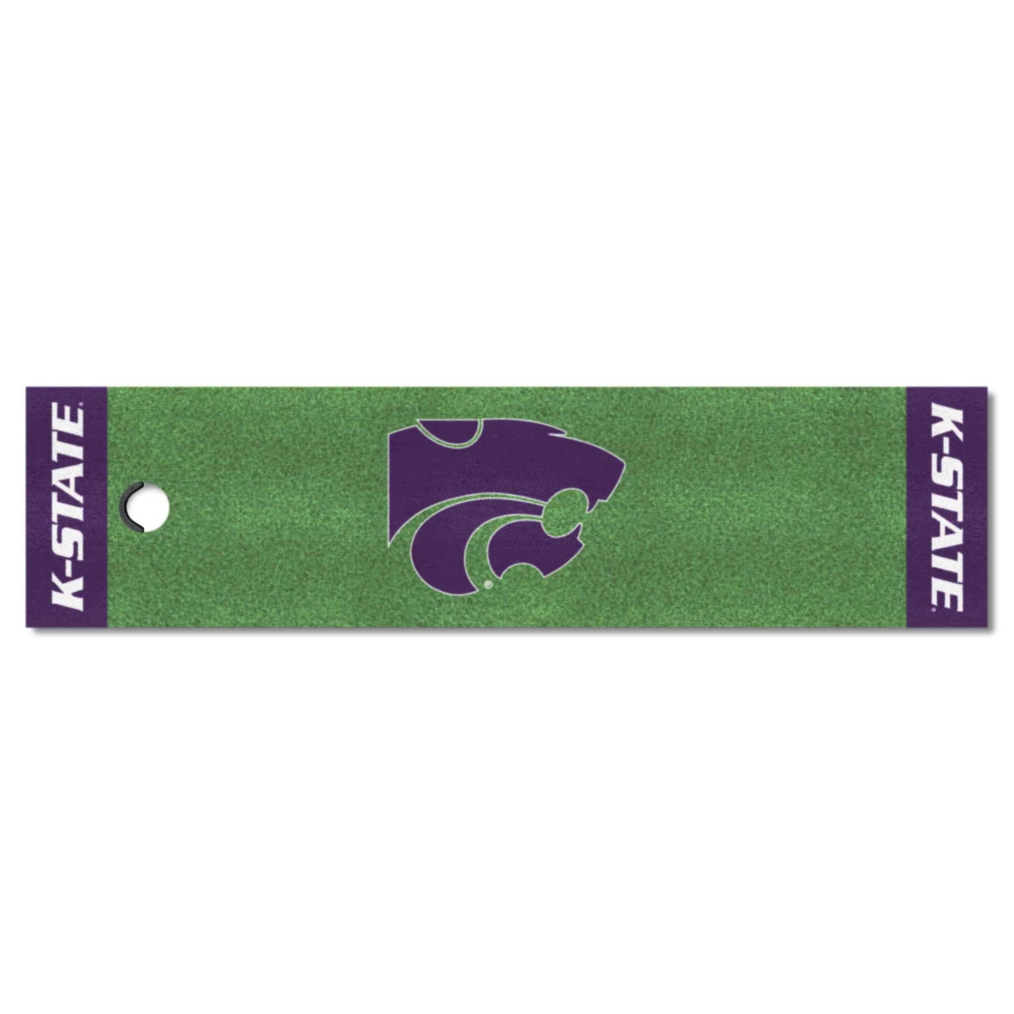 FANMATS 11098 Kansas State Wildcats Putting Green Mat - 1.5ft. x 6ft.