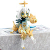 Paimon Figure Genshin Figurine Merch Impact Paimon Figure Sitting 1/7 Scale Game Action Figure Character Model Anime Toys