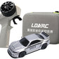 Captainrc Ldarc 1/64 Mini Rc Car,2.4Ghz Full Proportional Remote Control Cars,Equipped With Led Lights And A Portable Handbag,Mo