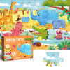 Jumbo Floor Puzzle for Kids, Large Jigsaw Puzzles 24 Piece for Kids Ages 3-5,Preschool Learning & Education Toys, Gifts for 4-8 