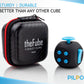 Pilpoc Thefube Fidget Cube, 6-Sided Stress Relief & Focus Toy For Adults & Kids, Boosts Concentration, Mindfulness Aid, Silent & Audible Modes, Includes Carry Case For Portability (Midnight Sapphire)