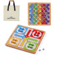 Crobyi 12 Inches Ludo Board Game + Snakes&Ladders Board Game, 2 In 1, Classic Board Game For Adults And Kids, Including 1 Game B