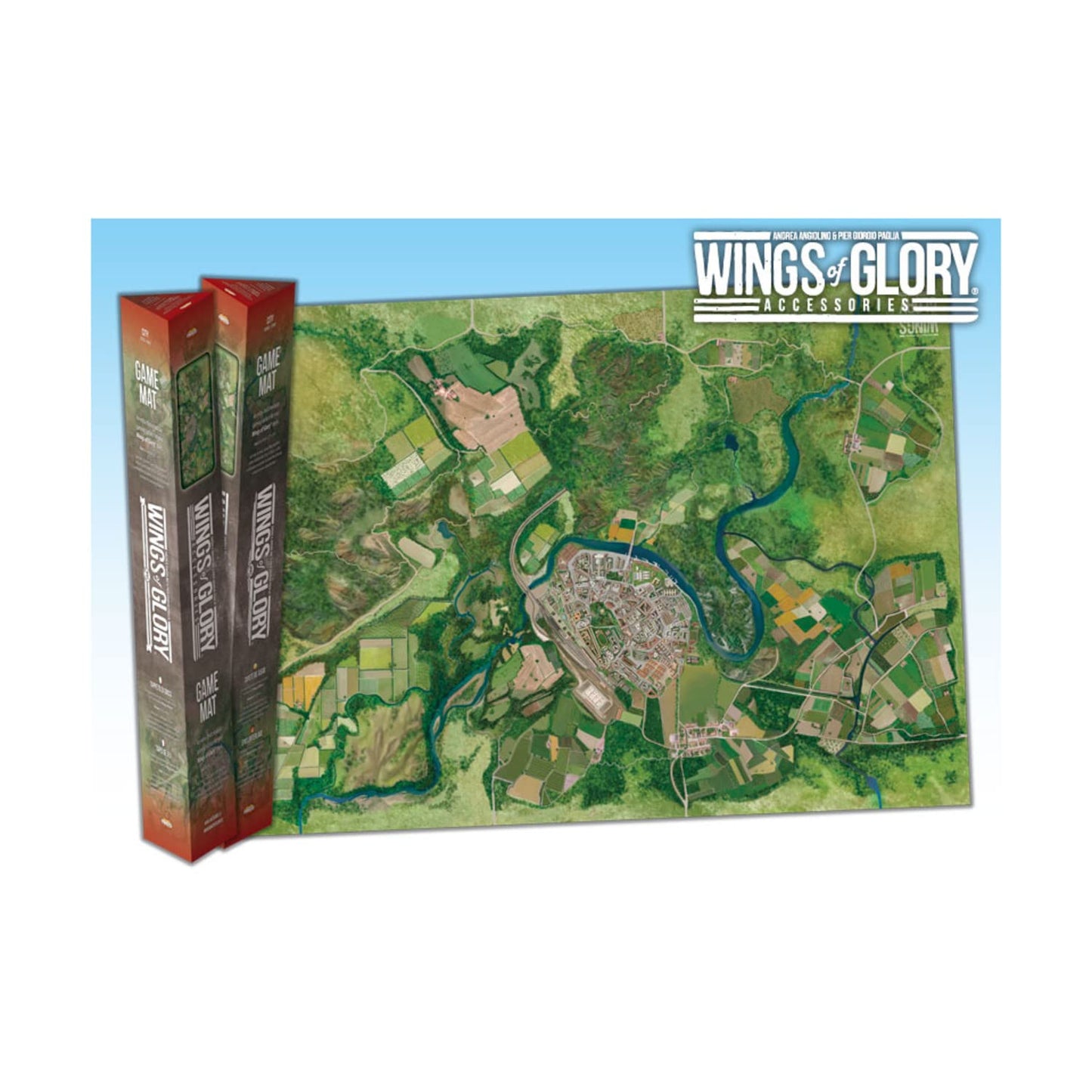 Ares Games Wings of Glory Game Mat - Large Foam Mat for City Gameplay, Model AREWGA502B