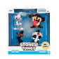 Jada Toys Looney Tunes 2.5' 4-Pack Wave 1 Die-Cast Figures