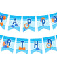 Treasures Gifted Officially Licensed Blippi Birthday Banner - Blippi Happy Birthday Banner - Blippi Birthday Party Supplies - Bl