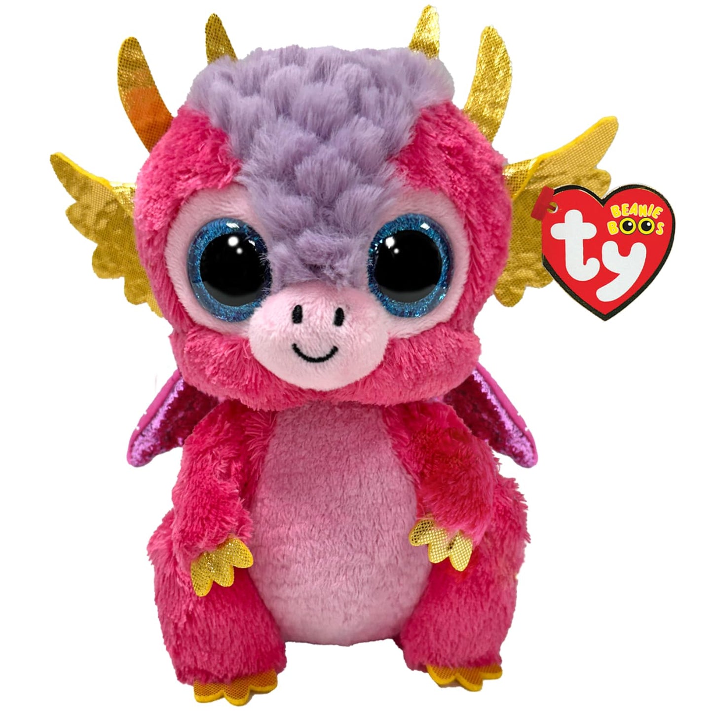 Ty Beanie Boo MIA The Pink Dragon - 6
