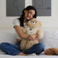Alpacanext Soft And Cuddly Baby Alpaca Teddy Bear - 18 Inch. Premium Alpaca Stuffed Animal Handmade On Genuine Alpaka Fur. Cute
