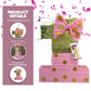 Apinata4U Pink And Gold Number 1 Piñata With Bow, Princess Theme First Birthday Decorations, Pink & Gold Party Supplies, Kids Party Favor For Birthday Celebration, Girls Birthday, 20 X 16 X 4 Inches