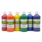 Handy Art Washable Finger Paint, Pint Primary, Set of 6