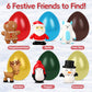 Christmas Stocking Stuffers Gifts for Kids, 6 Pack Magical Christmas Hatching Eggs-Surprise Toys Grow 600%, Funny Xmas Gift Choi