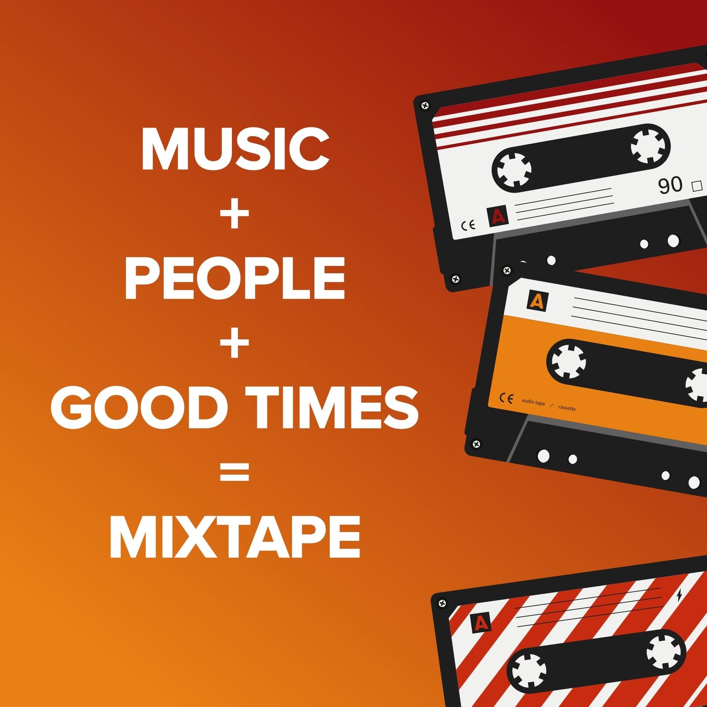 Breaking Games Mixtape - Family Friendly Card Games for Adults & Kids, 13 Count, Multicolor, Model 55196
