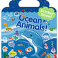 Benresive Reusable Sticker Book For Toddlers 2-4 Years, Fun Travel Stickers For Kids, Waterproof Sticker Books For Toddlers 1-3, Crafts Activities For Todddlers 1-3 2-4 3-5 - Ocean Animals