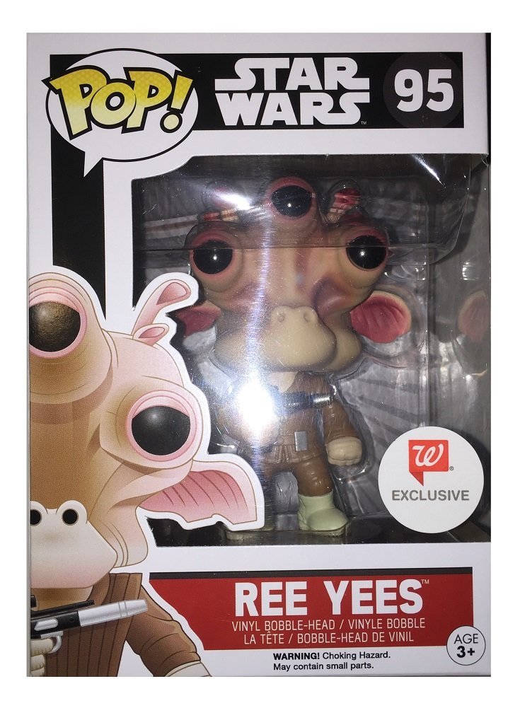 Pop! Star Wars Ree Yees Exclusive #95 Vinyl Bobble Head Figure