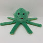 Spunky Pup Clean Earth Plush Octopus | Made From 100% Recycled Water Bottles | Small,Brown,7258