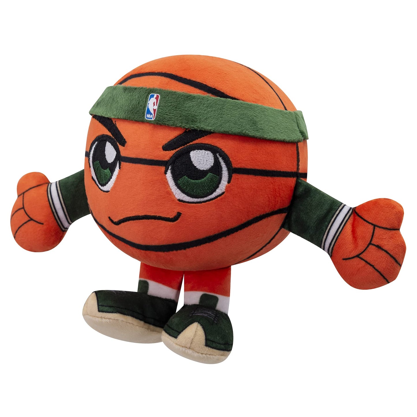 Bleacher Creatures Milwaukee Bucks 8'' Kuricha Basketball Sitting Plushies- Soft Chibi Inspired Plush