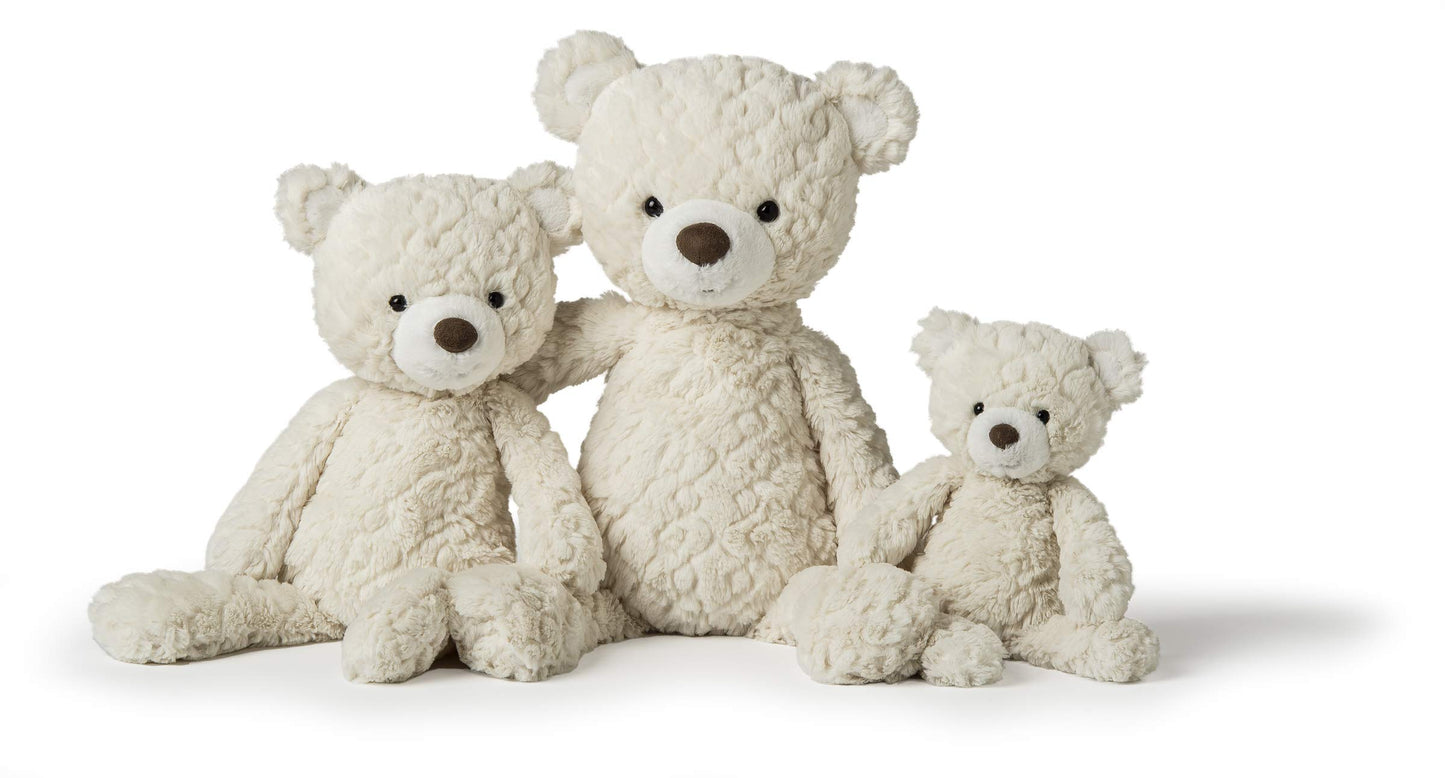 Mary Meyer Putty Bear Small Teddy Bear Soft Toy, Cream, Polyester, Model 53370