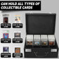 Aobople Graded Card Storage Box,Holds 136+ Psa/Gma Slab Or 632+ Toploaders,4 Row Psa Slab Case For Graded Cards Fits 3''X4'' 35P