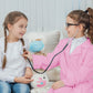 COTATERO Doctor Lab Coat for Kids with Accessories,Scientist Role Play Career Day Costume for Boys Girls for Boys Girls Age 3-12