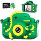 Kids Camera, Dinosaur Toddler Digital Camera For Ages 3-12 Boys Girls Childrens, Christmas Birthday Gifts, Selfie 1080P Hd Video Camera For 3 4 5 6 7 8 9 Years Old Boys Girls Toys Gifts