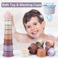 Baby Stacking Cup For Toddler 1-3, 8Pcs Counting Nesting Measuring Cups Set, Stackable Bath Toy For 6-12 Months Kids, Educationa