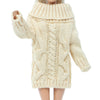 Bjdbus Winter Turtleneck Sweater Clothes For 11.5 Inch Girl Doll Accessories (Light Apricot)