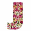 2Ft Letter J Mosaic Balloon Frame Letter Diy Fillable Letters Kit For Birthday Party Wedding Backdrop Decor