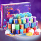 Galxslimr Barrel Slime 48 Pack, Mini Galaxy Slime Party Favors For Girls Boys, Super Soft And Stretchy Slime Kit For Kids Valentine, Classroom Prizes, Carnival Prizes, Goodies Bag Stuffer