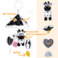 Kakiblin Black And White High Contrast Baby Toys,Car Seat Toys For Newborn,Hanging Baby Toy, Stroller Toy For 0 3 6 12 Months(13