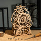 Rokr 3D Wooden Puzzles Diy Clock Kits For Adults To Build Wood Model Building Kit Unique Birthday Gift Pendulum Clock