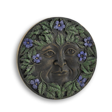 Stealstreet Greenman Plaque Spring Collectible Figurine