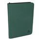 Rayvol enhanced 9-Pocket 504 Card Binder  Ringless Trading Card Album Folder - Side Loading Black Page Pocket Binder for TCG -Forest Green