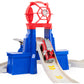 Paw Patrol True Metal Total City Rescue Track Set with Exclusive Marshall Vehicle, 1:55 Scale, Deluxe Playset for Kids Ages 3+