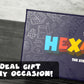 Hexaquest: The Strategic Trivia Board Game – 1500 Questions, 6 Categories, 65 Hexagon Tiles, Premium Bag – Fun, Quick To Learn, Perfect For Game Nights, Families & Parties