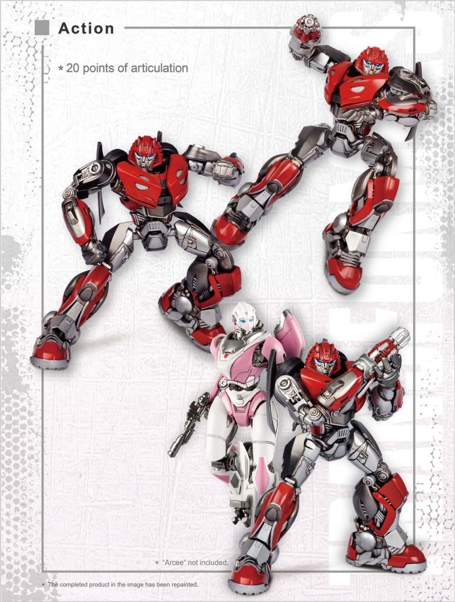 Transformers Cliffjumper Figure Model Kit - Cybertron Easy To Assemble 3D Articulated Action Figure Pre Painted Collectible Seri