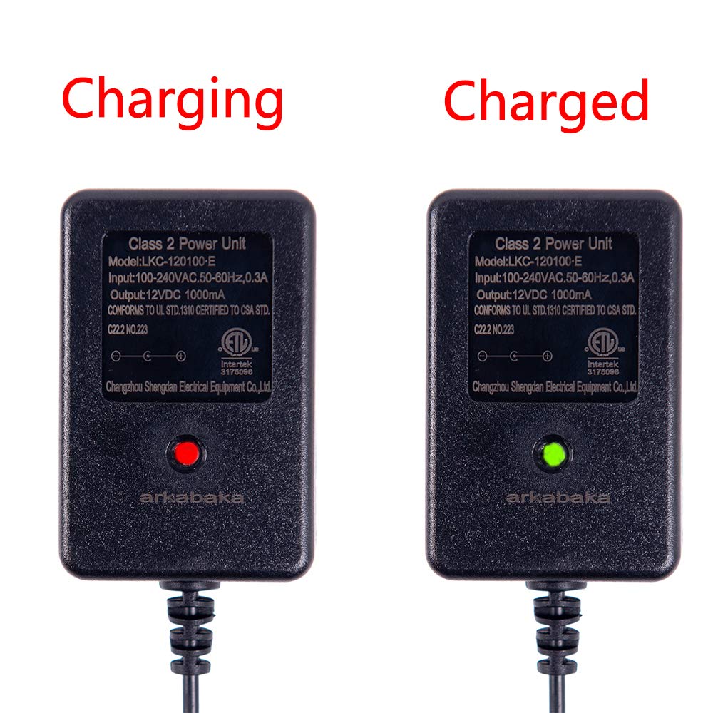 12V Charger For Kids Ride On Car, 12 Volt Battery Charger For Ride On Toys Suv Car A Variety Of Electric Battery Power Adapter