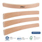 Offelec 4 Pack Card Holders For Playing Cards - Curved Wooden Playing Card Holder Racks Tray Set For Kids Adults Seniors Family,
