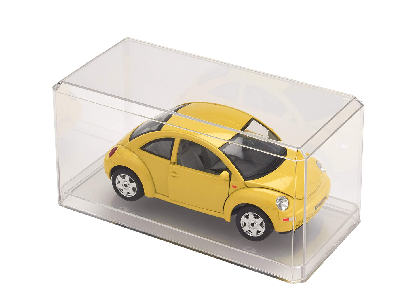 Pioneer Plastics 084C Clear Plastic Display Case For 1:32 Scale Cars, 8'' W X 3.75'' D X 3.5'' H (Mailer Box), Pack Of 4