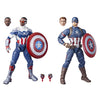 Marvel Legends Series Captain America 2-Pack Steve Rogers and Sam Wilson MCU 6-Inch Figures  7 Accessories