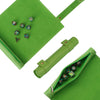 Cusdie 2 in 1 Dice Rolling Mat & Zippered Dice Holder DIce Tray- Compatible with DND Polyhedral Dice Dungeons and Dragon (Green)-New