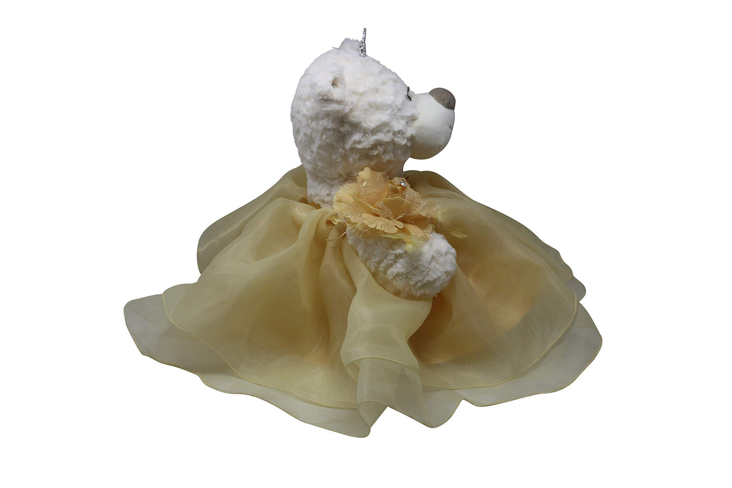 Kinnex Collections By Amanda 20' Quince Anos Quinceanera Last Doll Teddy Bear With Dress (Centerpiece) ~Gold~ B16831-6