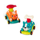 B. toys - Push & Go Toy Cars - Cat & Dog Vehicles - Toy Cars for Babies, Toddlers - Animal Toys - 18 Months + - PawMobiles