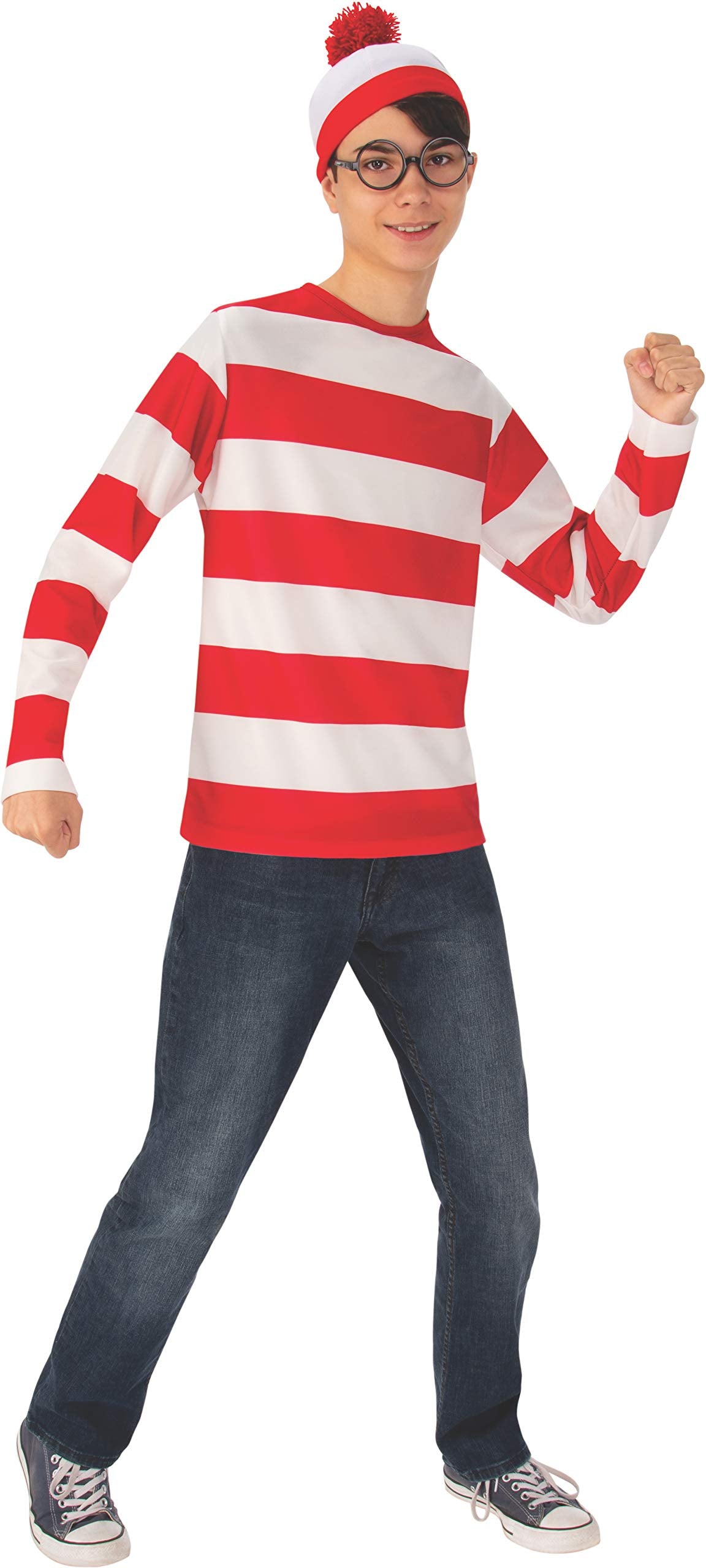 Rubies Child'S Where'S Waldo Costume, Medium (641333_M)
