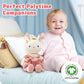 Cuddle Corner Bunny Stuffed Animal Organic Cotton Baby Plush Toys, 9'' Easter Plush Bunny Soft Cuddly Toy For Babies And Toddler