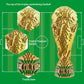 Bdydt Architecture Micro Mini Blocks World Cup Trophy Model Building Set-(4000+ Piece) Micro Mini Bricks Toy, Gift For Adults An