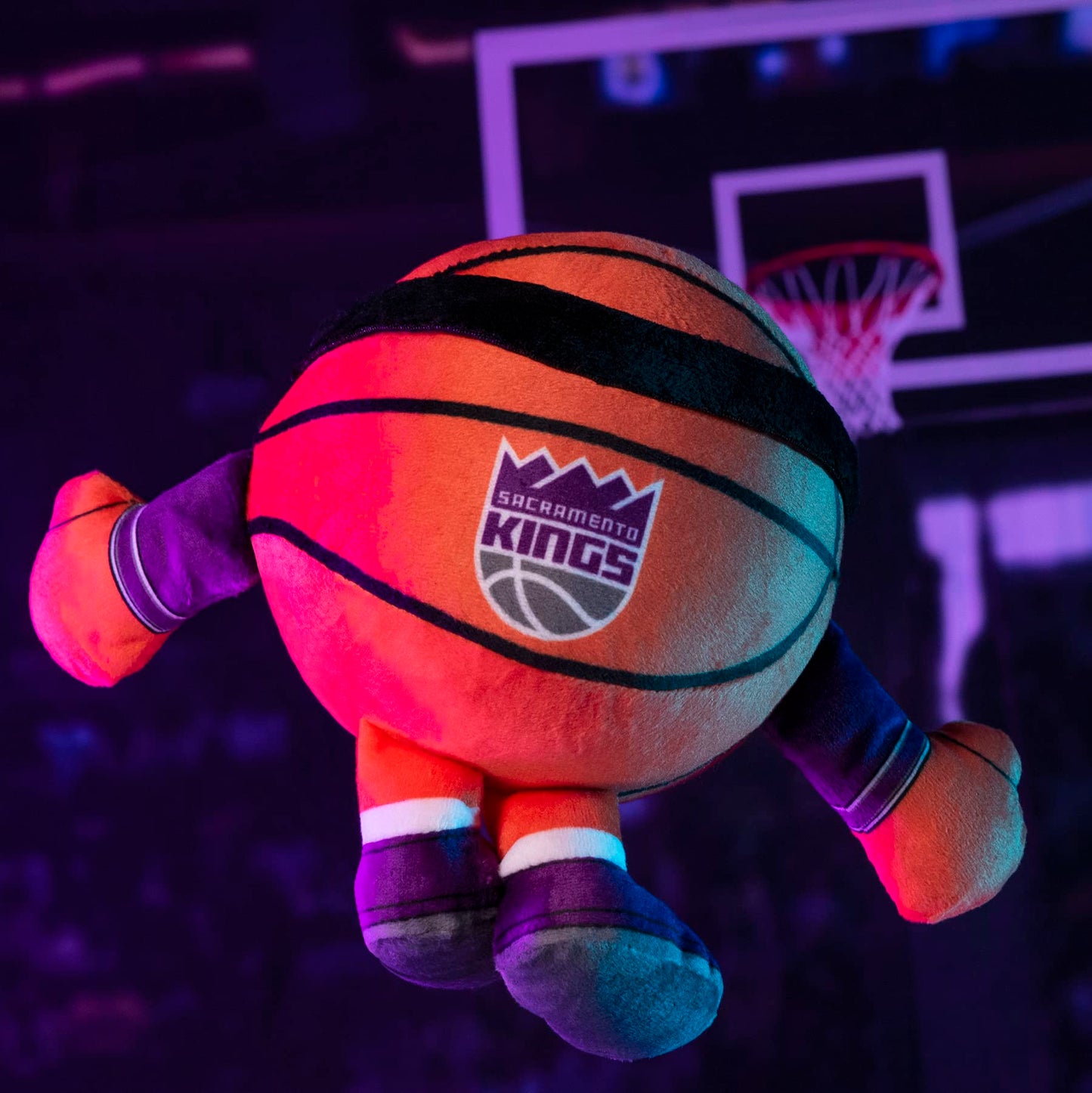 Bleacher Creatures Sacramento Kings 8'' Kuricha Basketball Sitting Plushies- Soft Chibi Inspired Plush