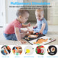 Baby Mirror Tummy Time Toys, Infant Safe Baby Play Mat With Teether For Newborn 0-3-6-12 Months Old Boys,Girls, Brain Development Montessori For Crib, Floor, Car, Sensory Crinkle Soft Books Attachment