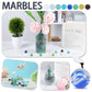 Poplay 200Pcs Marbles Bulk, For Marbles Run Games