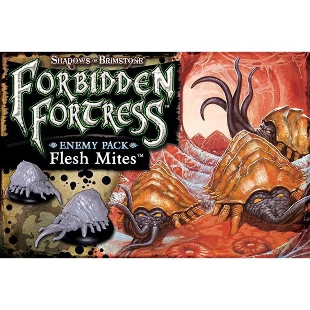 Flying Frog Productions Fyf07E15 Shadow Of Brimstone Flesh Mites Enemy Pack Board Game