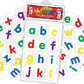 Barker Creek Learning Magnets, Lowercase Letters, Letters In Alphabet + 12 Extra Commonly Used Letters, 38 Magnets (1130)