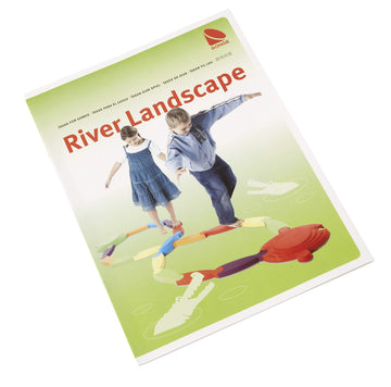 Gonge River Landscape - 25-Piece Set For Balance Training, Motor Skills, And Creative Play - Educational Tools For Children'S Development And Fun Group Activities - Vibrant